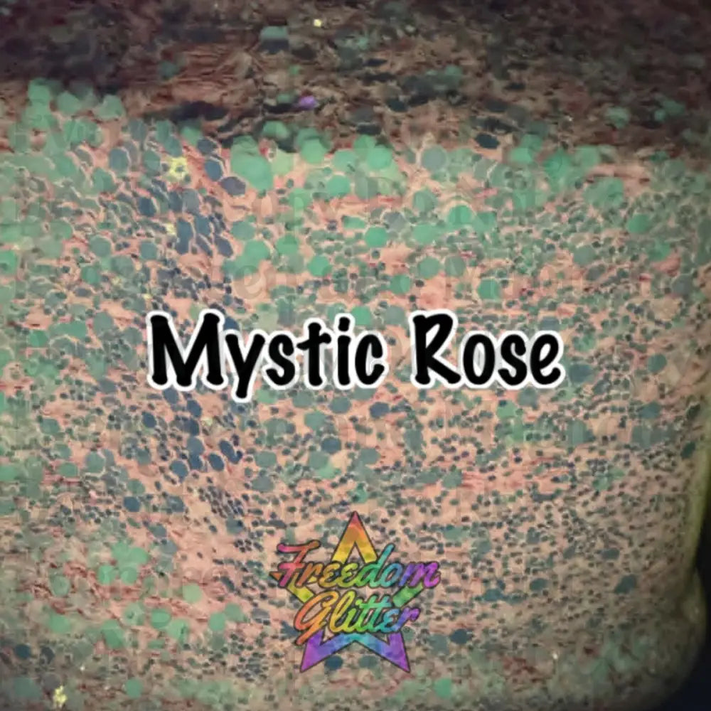 Mystic Rose (Glow Glitter)