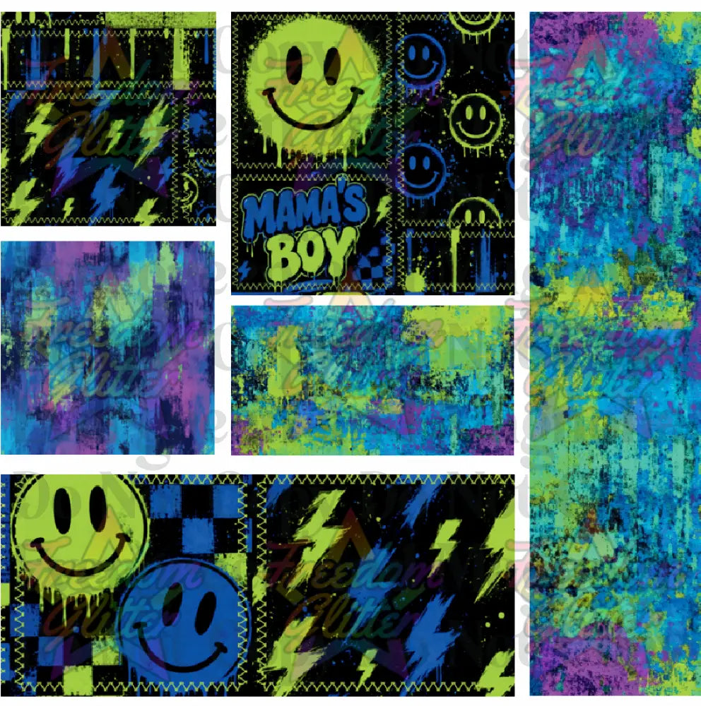 Mixed Image Sheet - Neon Dreams 2 (Printed Vinyl)