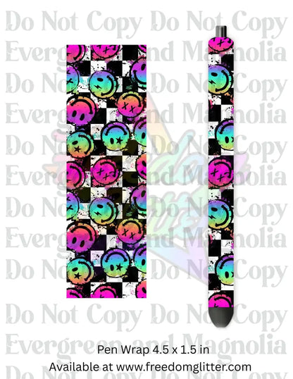 Neon Retro Grunge 1 (Printed Vinyl)