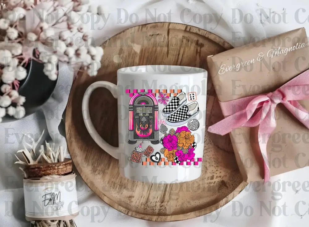 Neonjukeboxcollage Decal