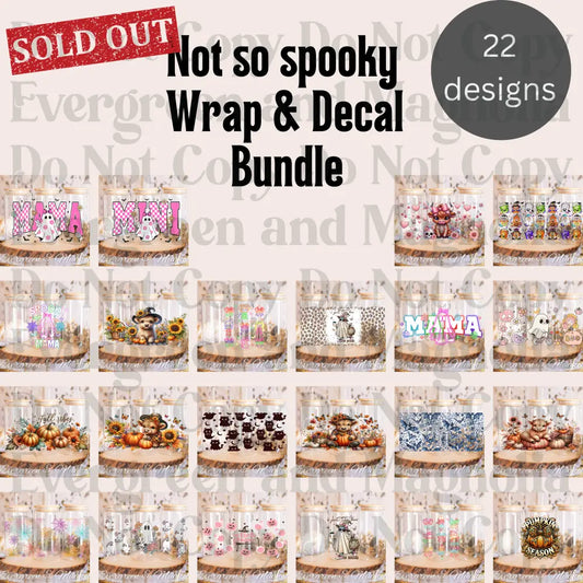 Not so Spooky Wrap & Decal Bundle