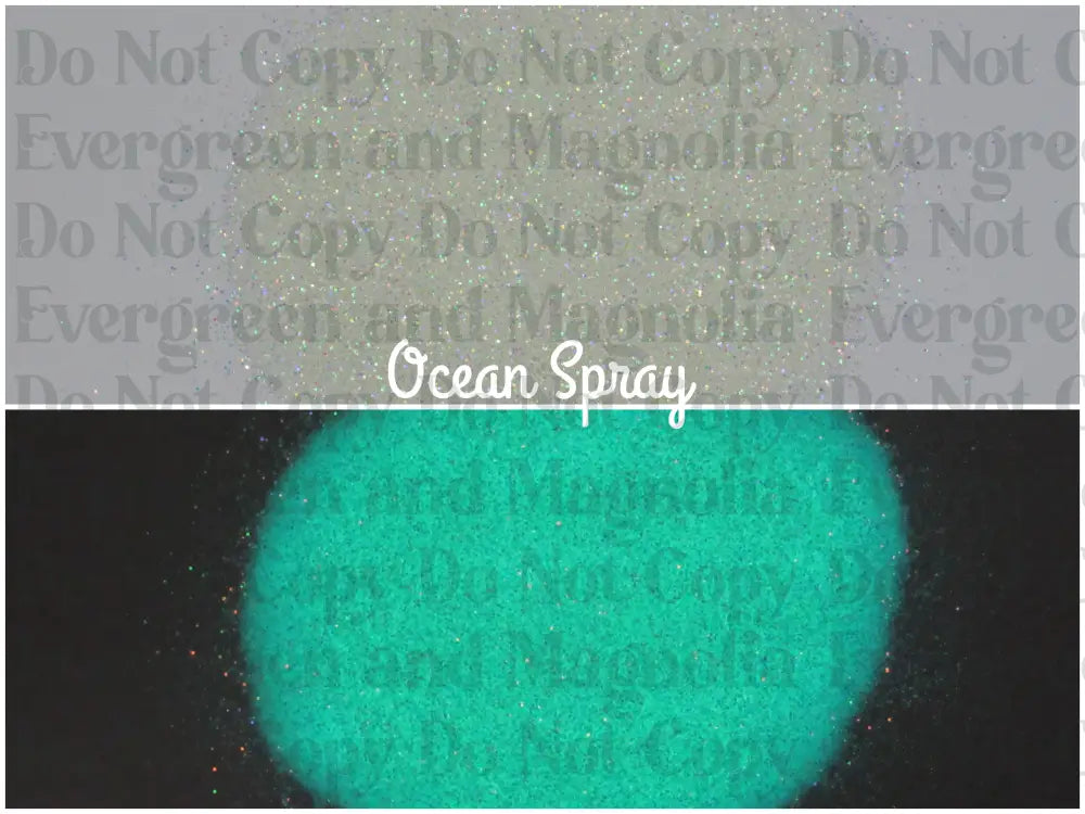 Ocean Spray (Glow Glitter)