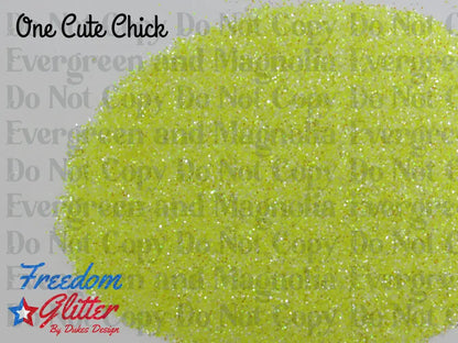 One Cute Chick (Mirror Flash Glitter)