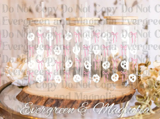 PNG2_GirlySkulls UV DTF print