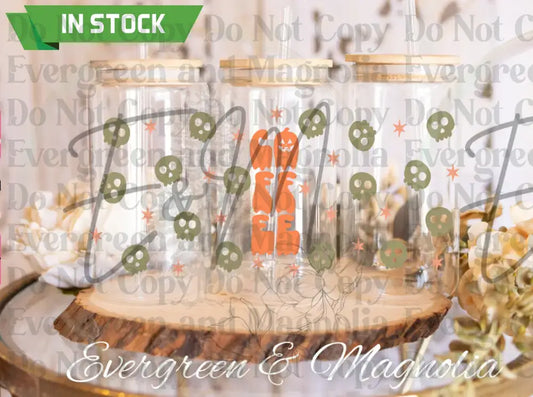 PNG2_SpookyCoffee UV DTF print