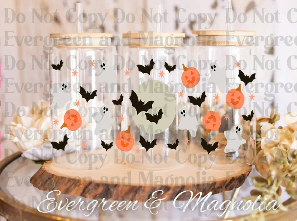 PNG_Bats UV DTF print