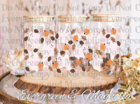 PNG_FallGhostie UV DTF print