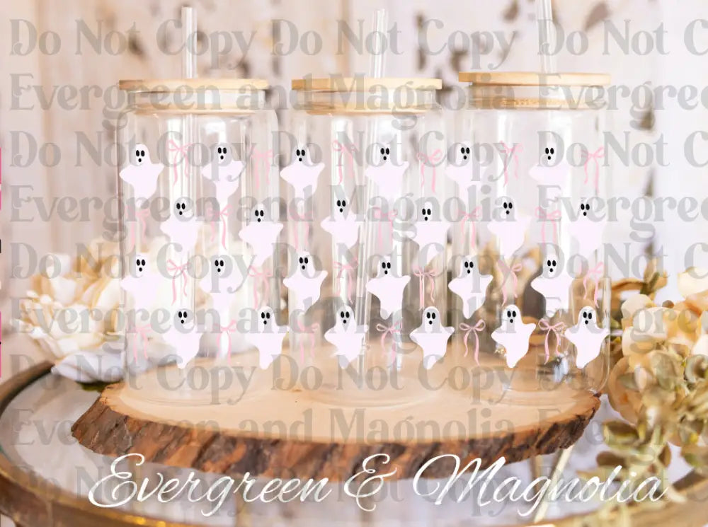 PNG_GhostIcon UV DTF print