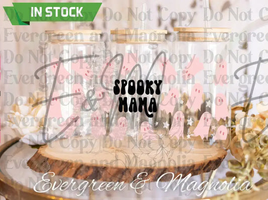 PNG_SpookyMama UV DTF print