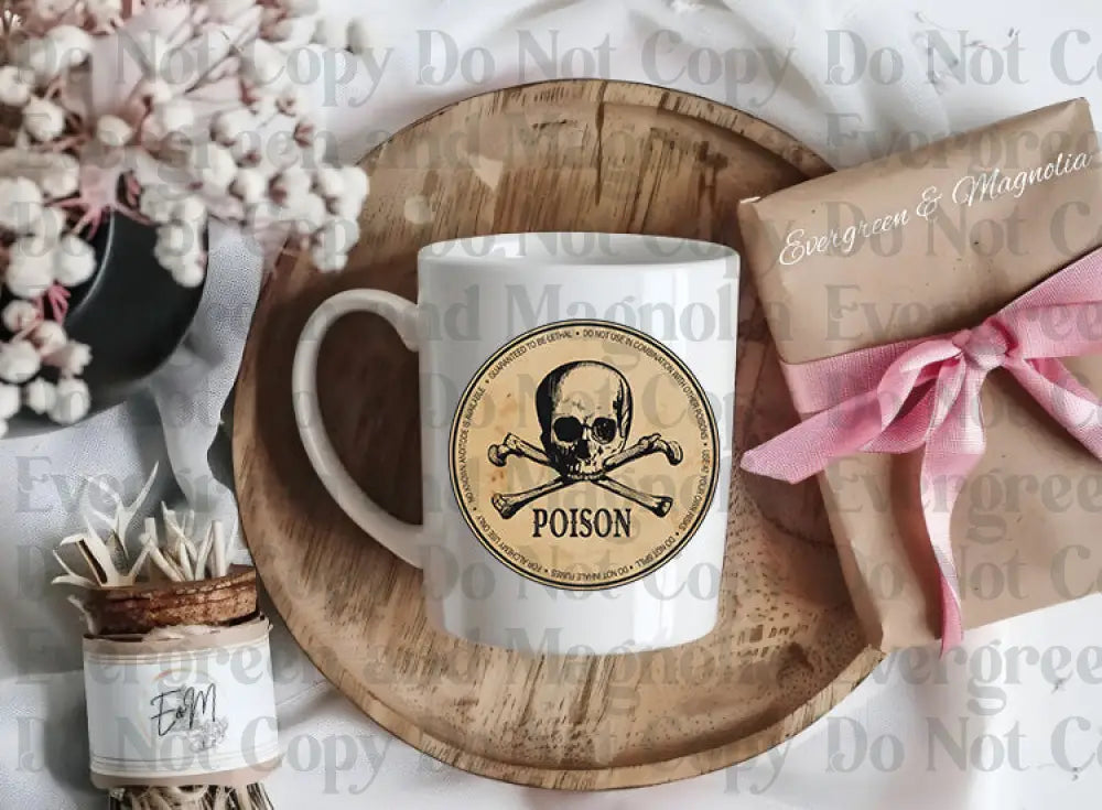 Wizard Potions & Poisons Labels Decal