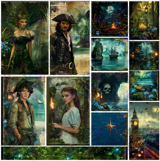 Mixed Image Sheet - Pan (Printed Vinyl)