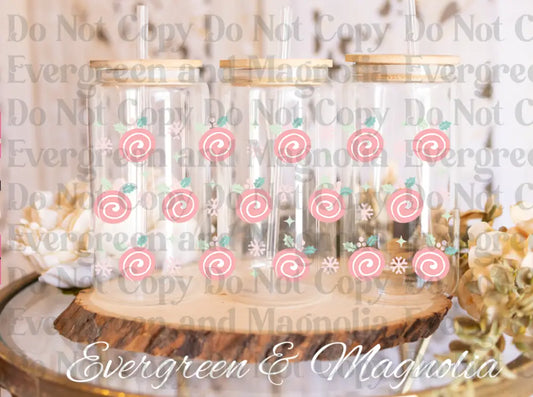 Pastel Christmas Log PNG