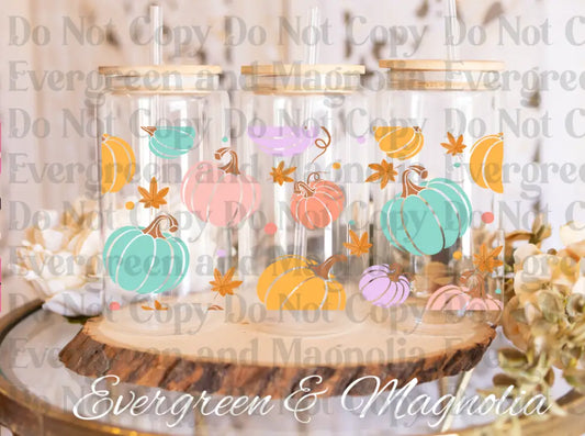 Pastel pumpkins