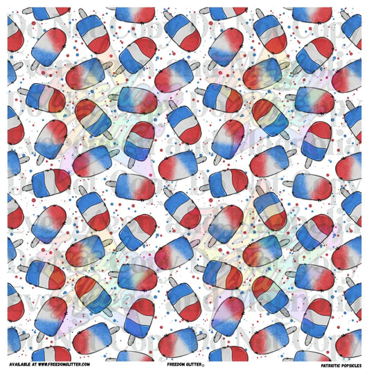 Patriotic Popsicles (Printed Vinyl)