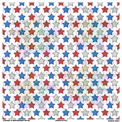 Patriotic Stars 1 (Printed Vinyl)