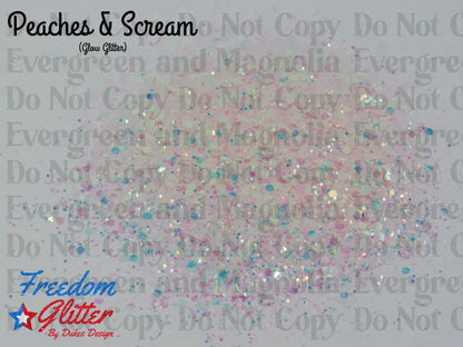 Peaches & Scream (Glow Glitter)