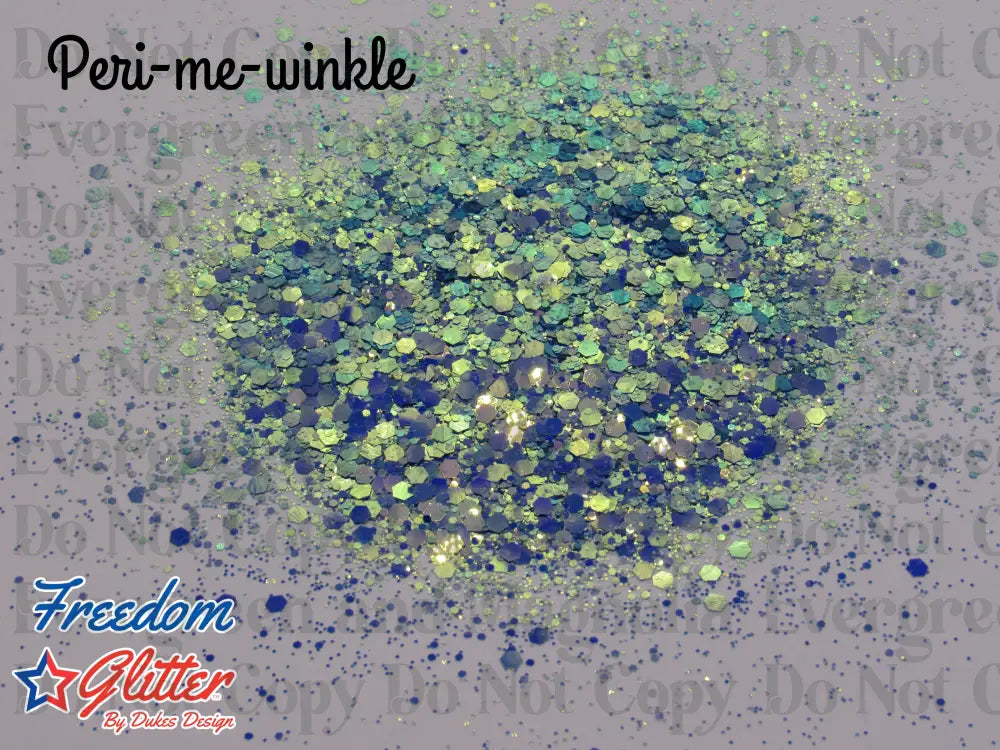 Peri-me-winkle (Metallic/Iridescent Glitter)