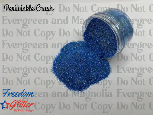 Perwinkle Crush (High Sparkle Iridescent Glitter)
