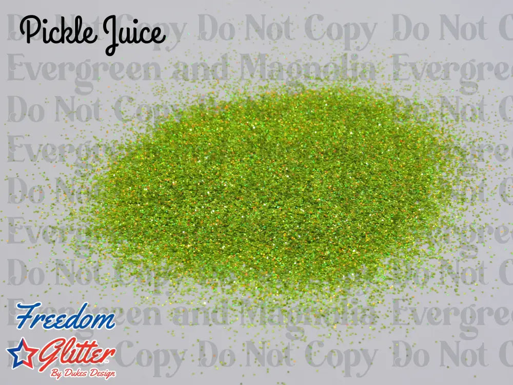 Pickle Juice (Holographic/Fluorescent Glitter)