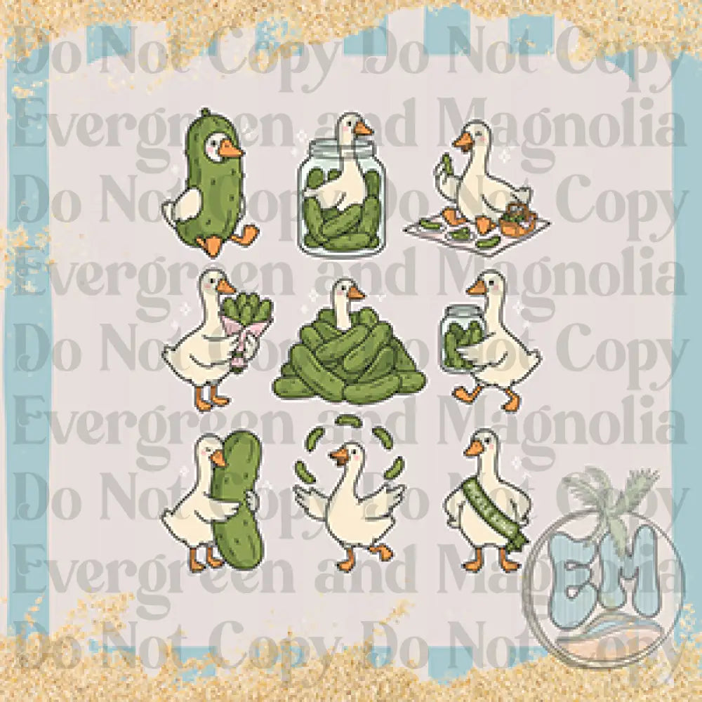 Pickle lover goose