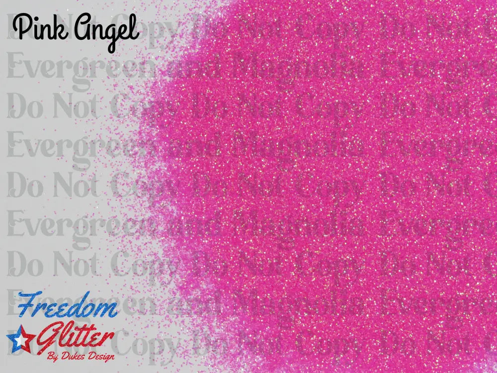 Pink Angel (Iridescent Glitter)