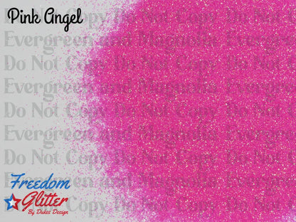 Pink Angel (Iridescent Glitter)
