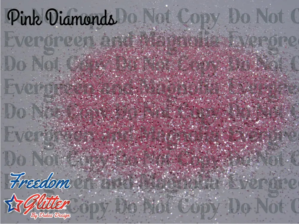 Pink Diamonds (High Sparkle Iridescent Glitter)