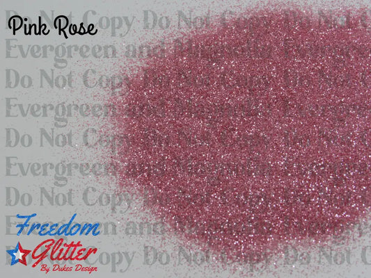 Pink Rose (Metallic Glitter)