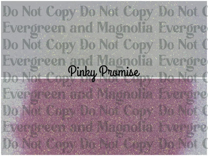 Pinky Promise (UV Glitter)