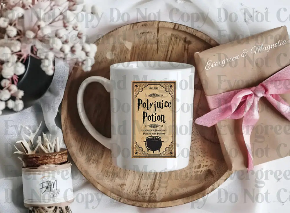 Wizard Potions & Poisons Labels 4 inch / Polyjuice Potion Decal