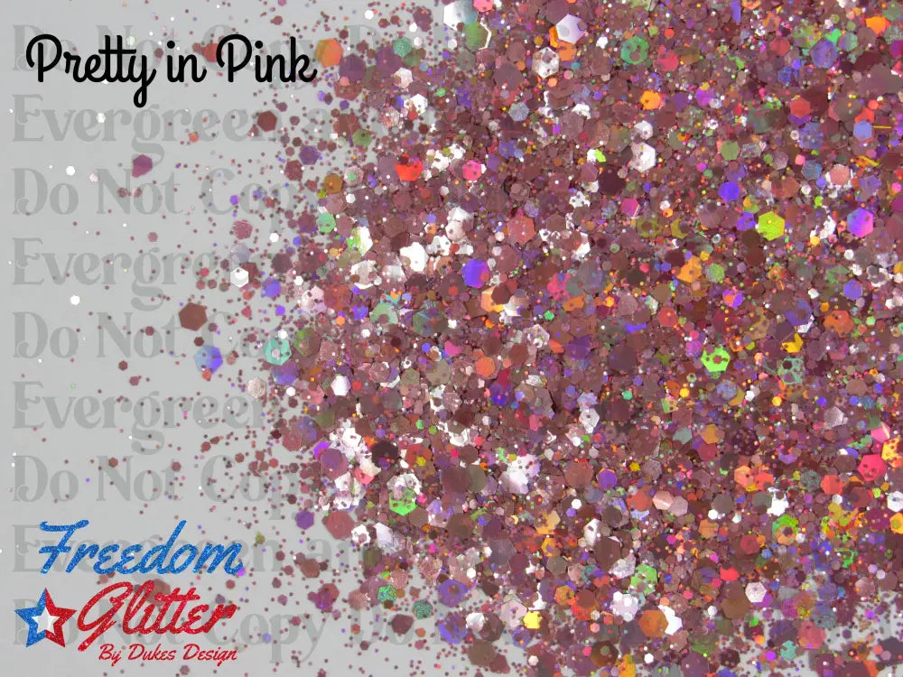 Pretty In Pink (Holographic Glitter)