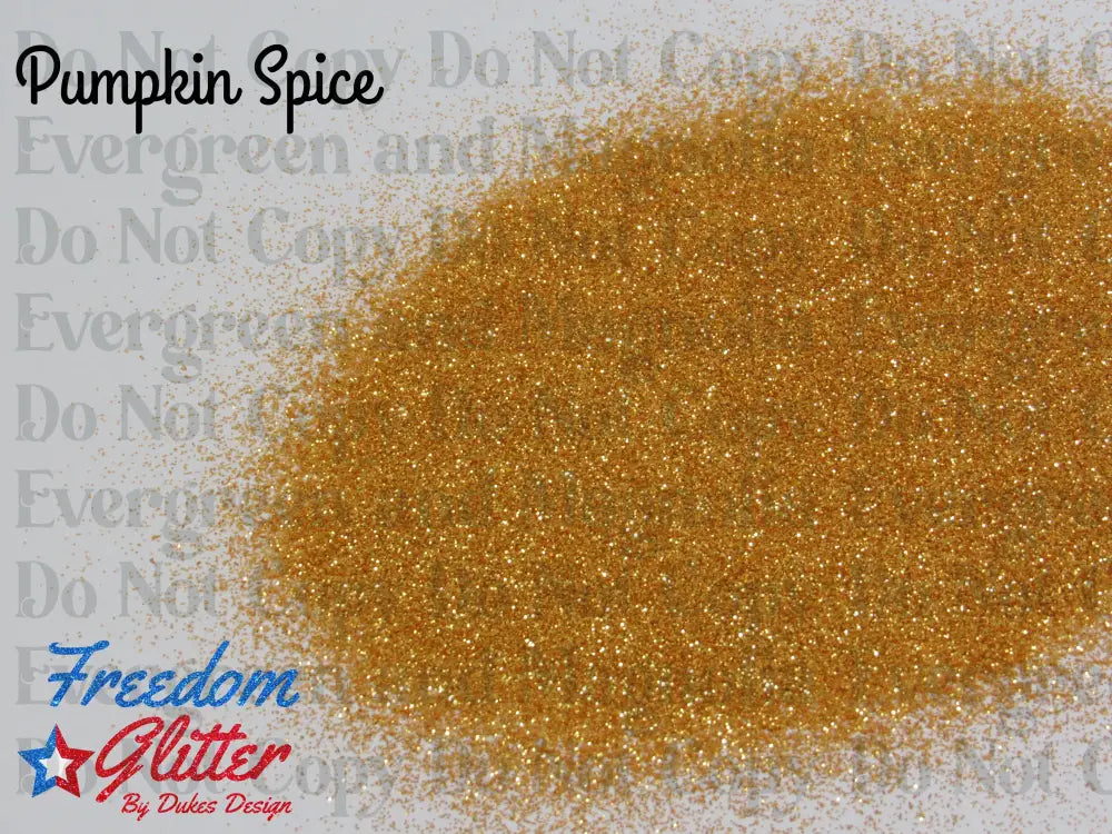 Pumpkin Spice (Metallic Glitter)