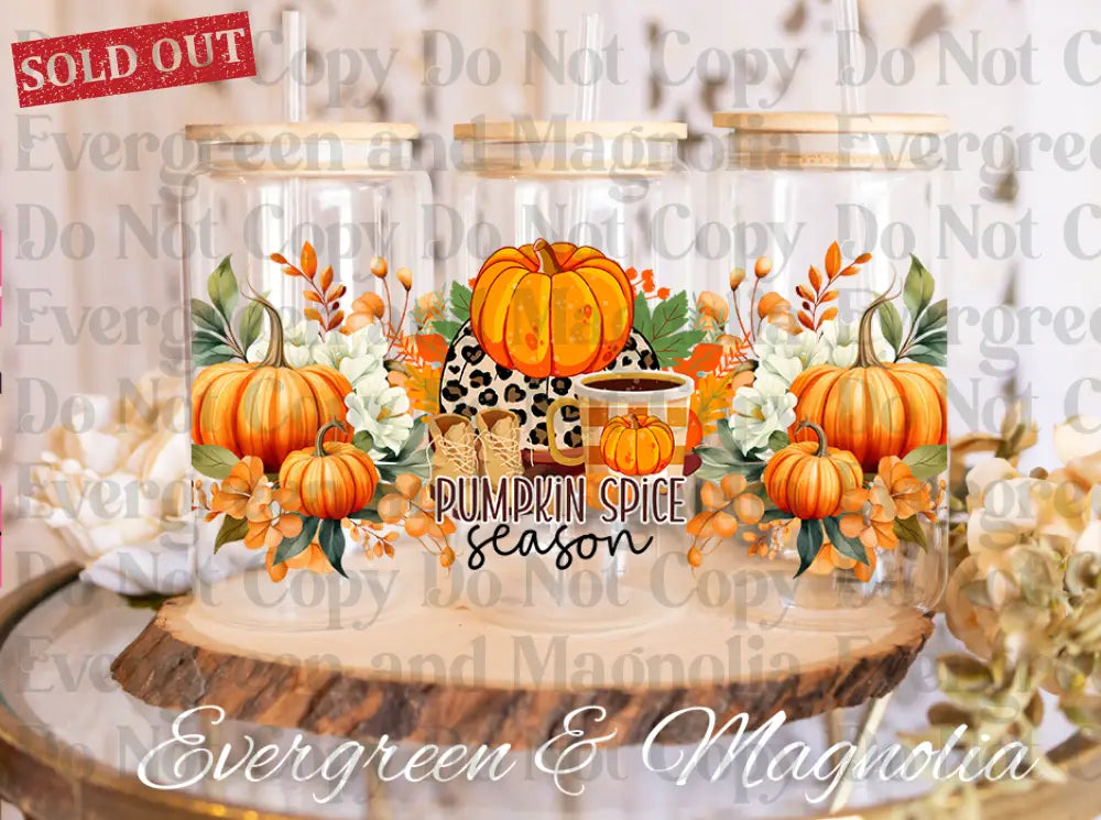 Falling For Fall 16oz UvDTF Wrap Bundle