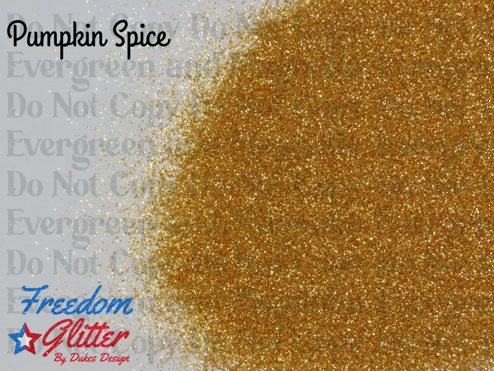 Pumpkin Spice (Metallic Glitter)