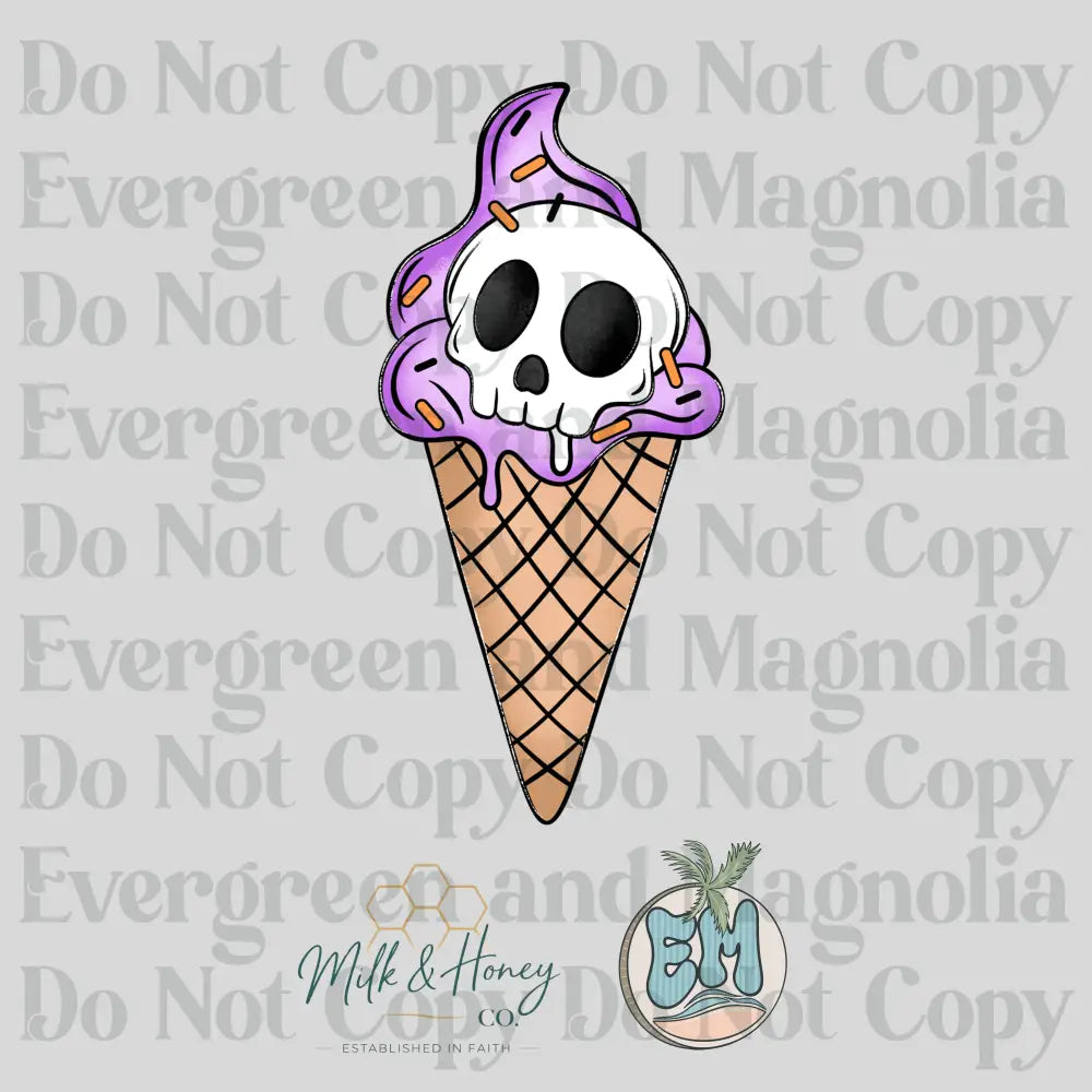 Purple Ice Cream Collection