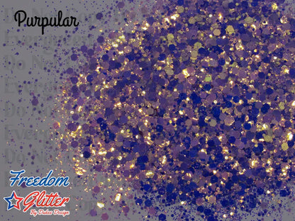 Purpular (Metallic/Iridescent Glitter)