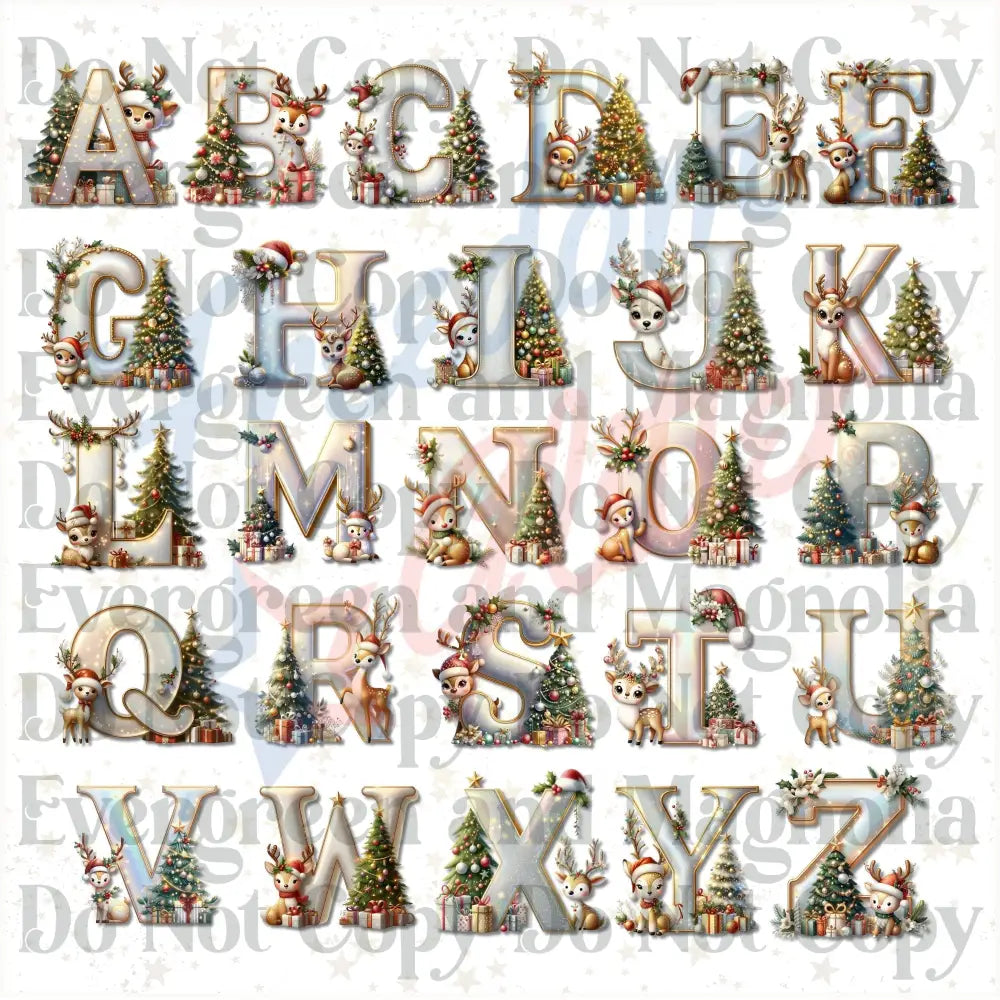 Customized Christmas Gift Tags - Reindeer