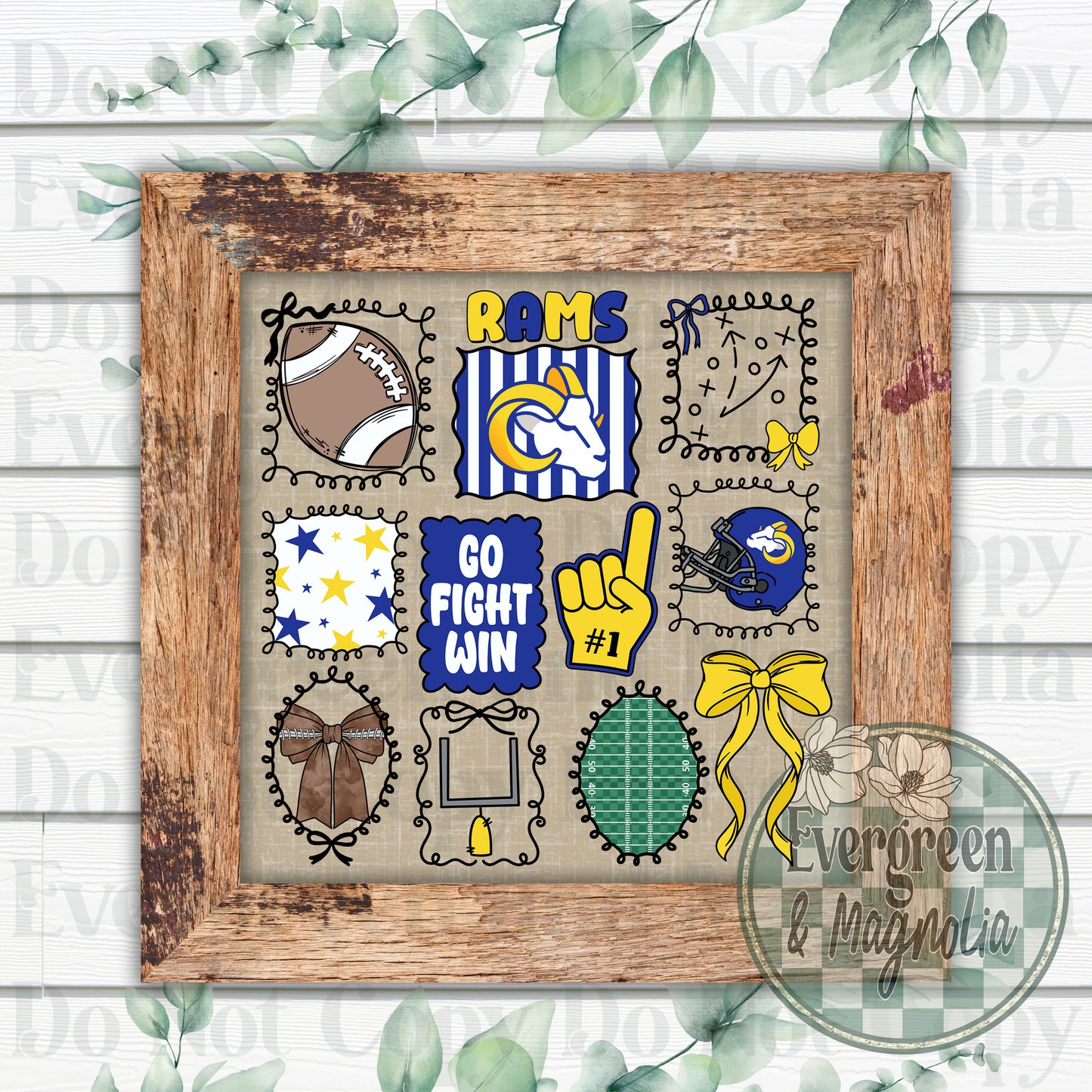 Rams Football Coquette
