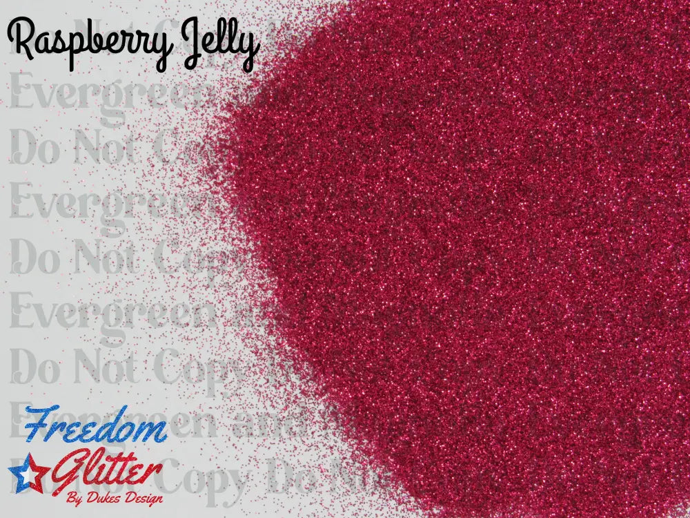 Raspberry Jelly (Metallic Glitter)