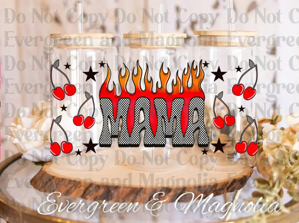 RedFlamemamawrap UV DTF print