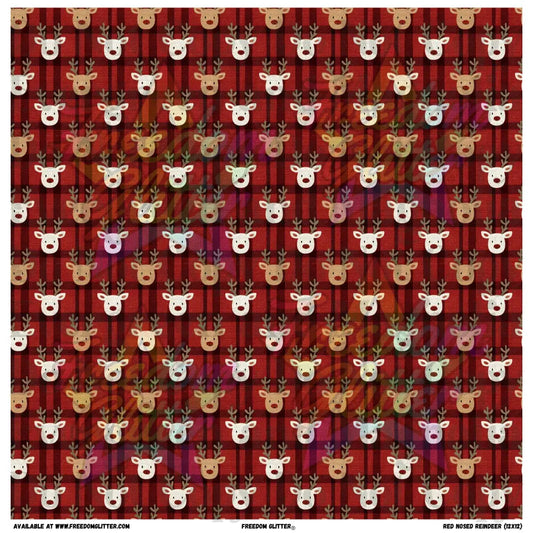 Red Nosed Reindeer (Printed Vinyl)