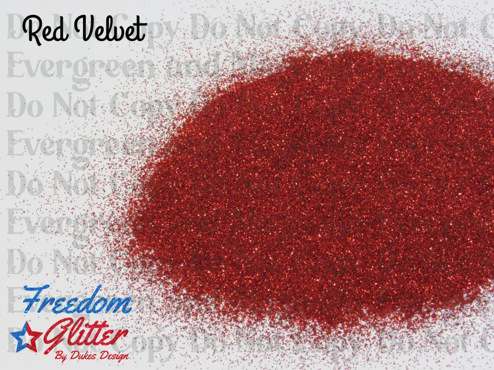 Red Velvet (Metallic Glitter)