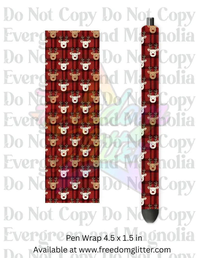 Red Nosed Reindeer (Printed Vinyl)