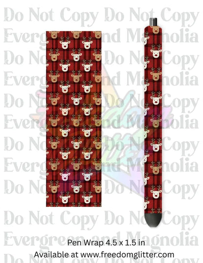 Red Nosed Reindeer (Printed Vinyl)