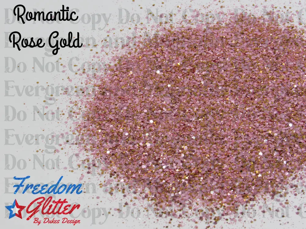 Romantic Rose Gold (Metallic Glitter)