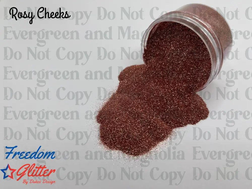 Rosy Cheeks (Metallic Glitter)
