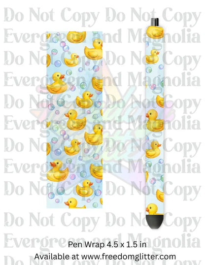 Rubber Duckies 3 (Printed Vinyl)