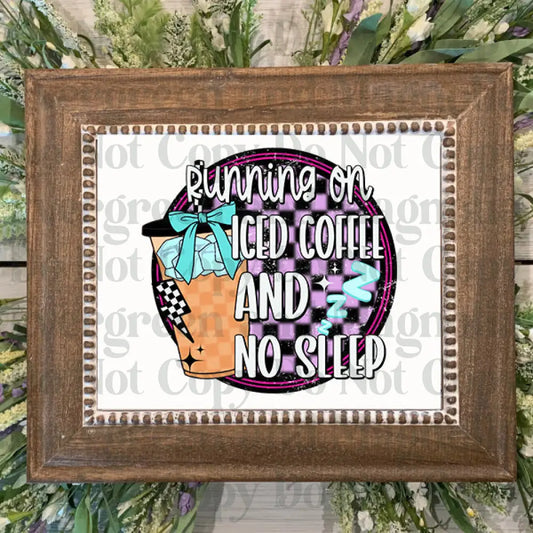 Running on coffee and no sleep