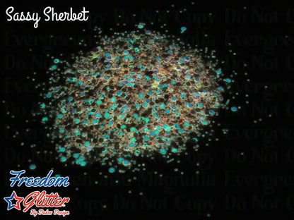 Sassy Sherbet (Glow Glitter)