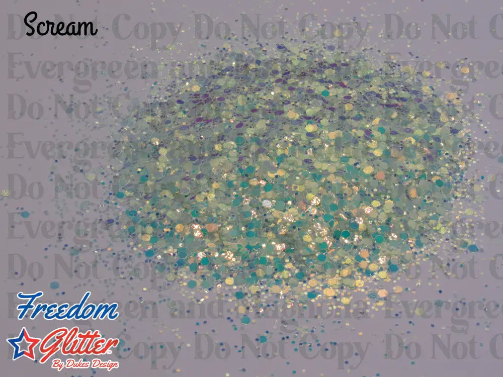 Scream (Glow Glitter)